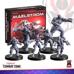 CYBERPUNK RED COMBAT ZONE MAELSTROM FACTION STARTER BOX